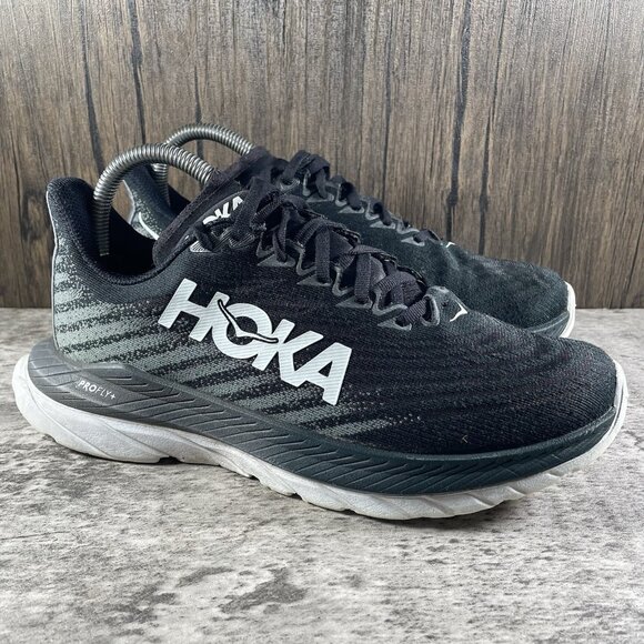 Hoka One One Shoes - Hoka One Mach 5 Women's Size 7.5B (Medium) Running Shoes Black